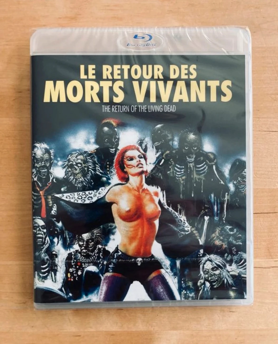 Blu-ray Le retour des morts vivants de Dan O’Bannon.